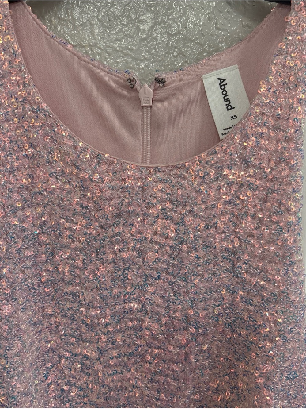 Abound Pink Sequin Midi Dress - Picture 2 of 4